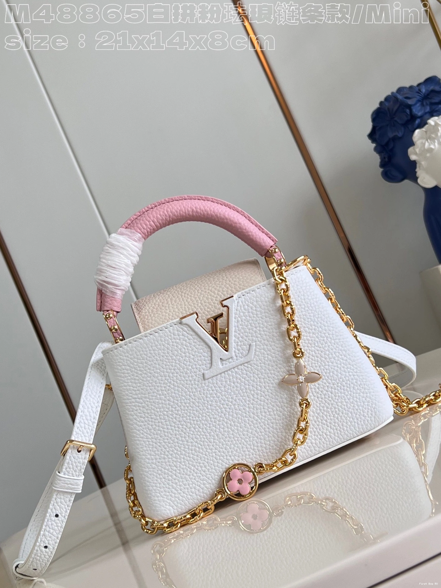 Firstbags ru VUITTON LOUIS CAPUCINES MINI-21*14*8CM 0725